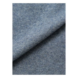 Universal Works - Rams Overshirt aus Wolle | Grau-Blau