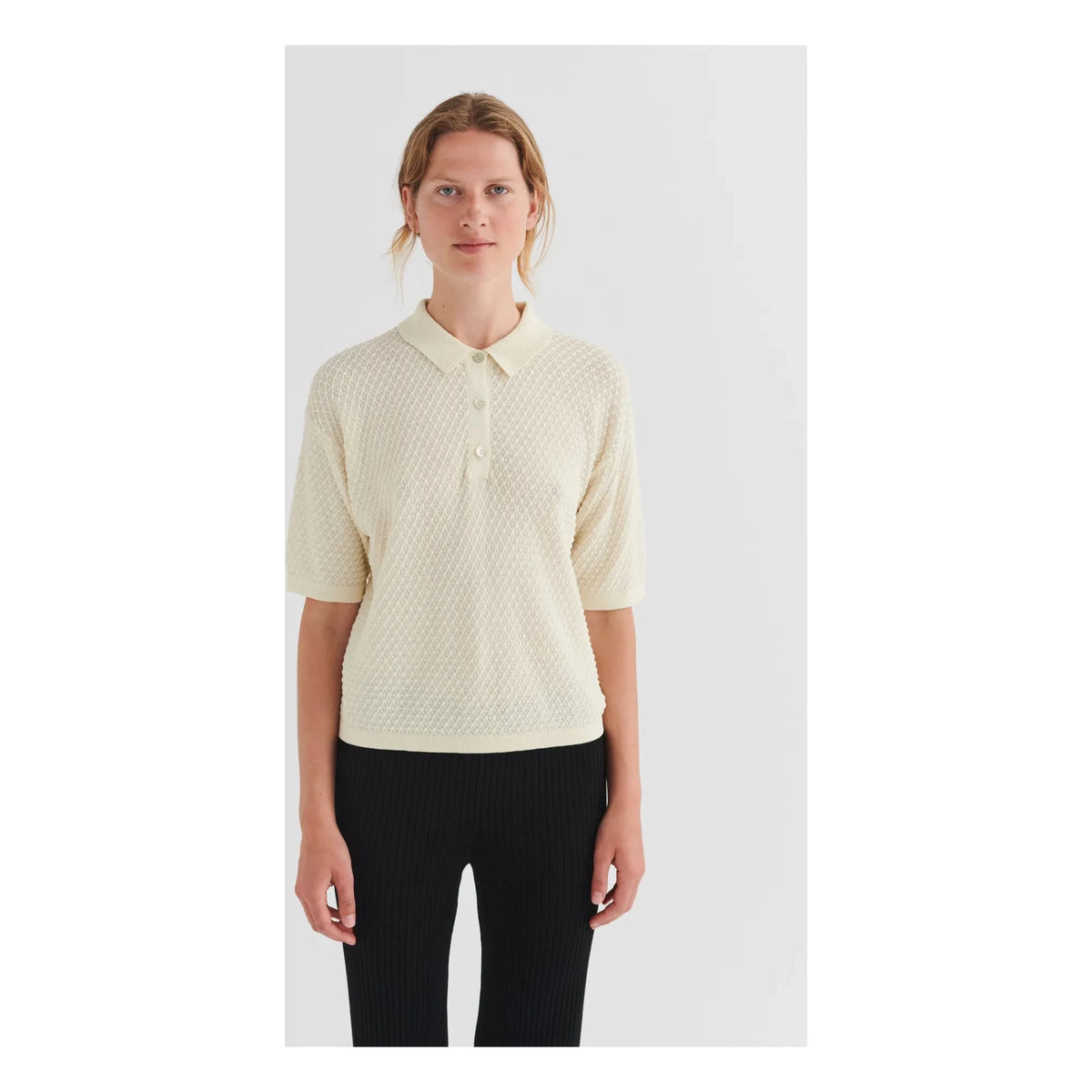 FUB - Polo High Twist | Ecru