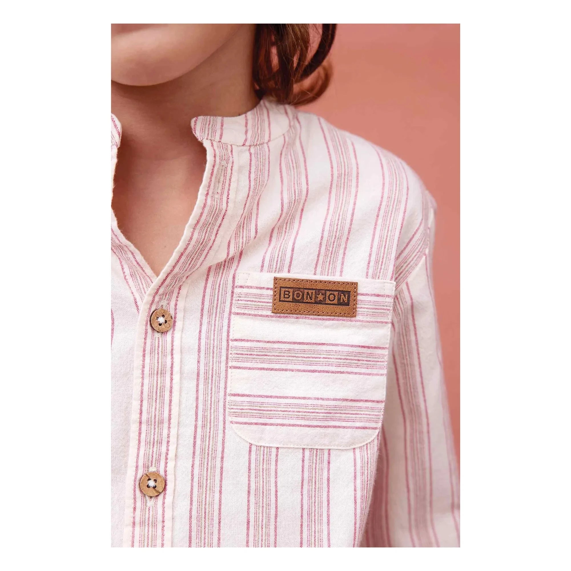 Bonton - Never Camisa a rayas | Crema