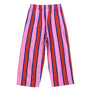 Maison Mangostan - Pantalones a Rayas | Rosa