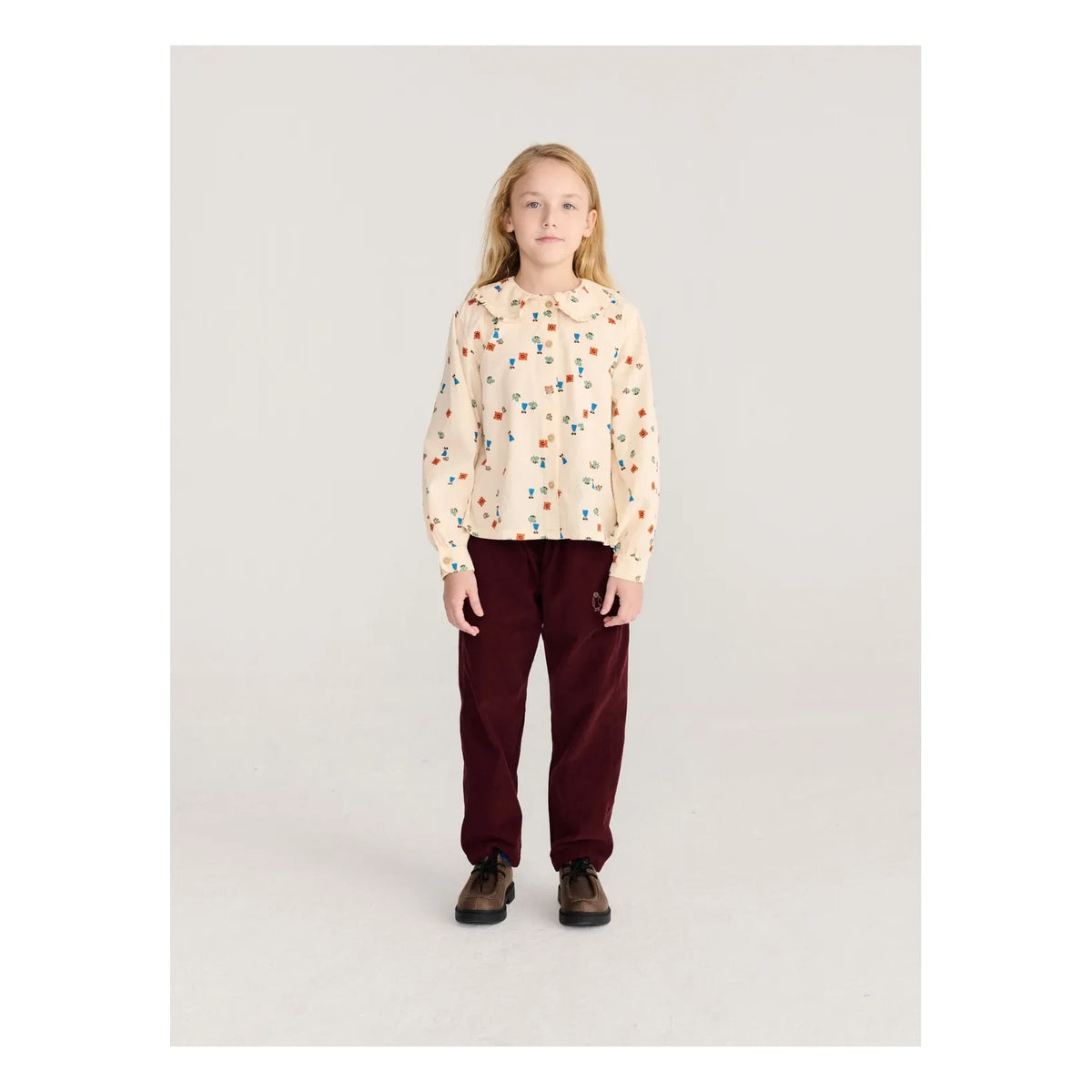 Bobo Choses - Organik Pamuklu Bluz | Ecru