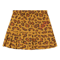 The Animals Observatory - Leopard Print Skirt | Camel