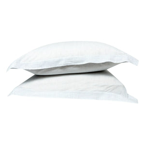Scarlette Ateliers - Paul Handwoven Cotton Pillowcase - Set of 2 | Light Blue