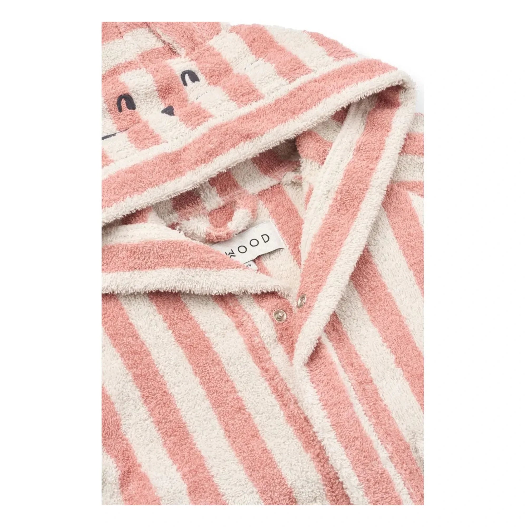 Liewood - Lily Towel | Coral Pink / Cream