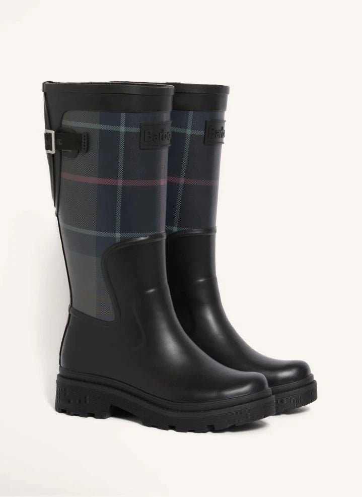 Barbour - Dena Uzun Yağmur Çizmesi | Siyah