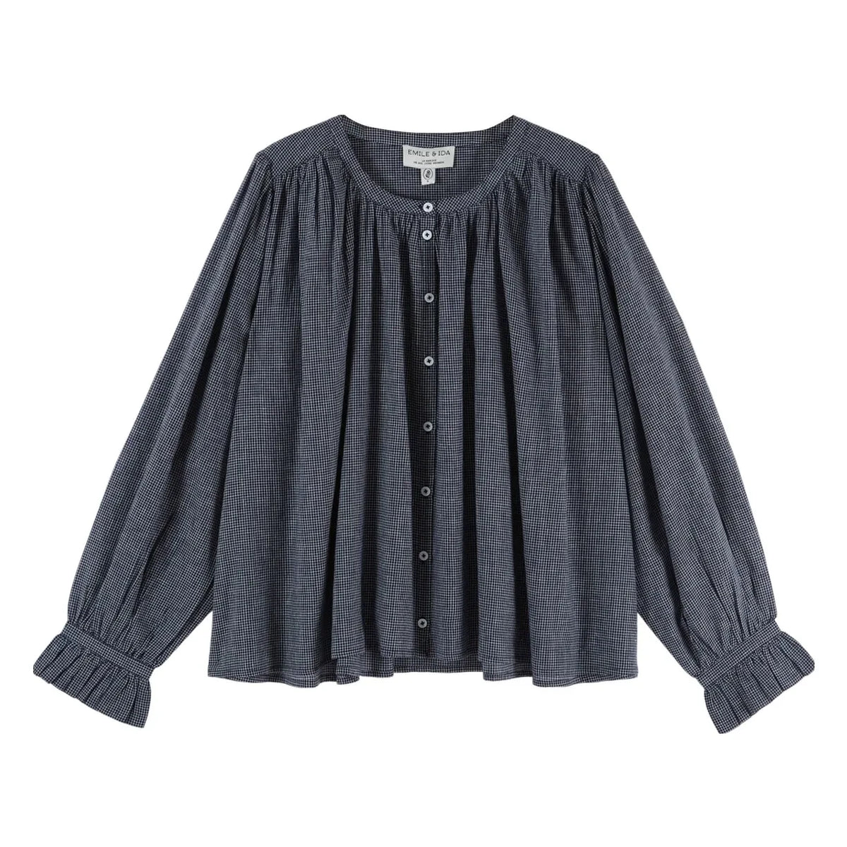 Emile et Ida - Blusa Khadi Edounia | Gris