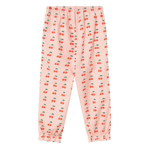 Tinycottons - Pantalones Cherry | Rosa claro