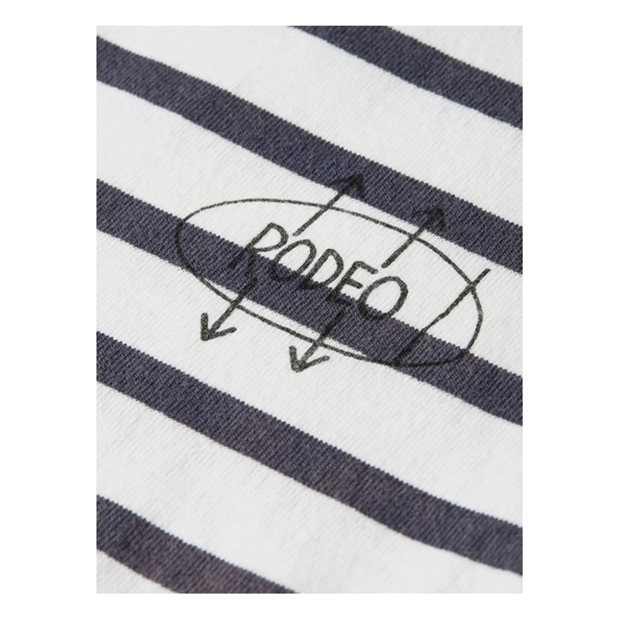 Scotch & Soda - Basquiat Breton Çizgili Tişört | Lacivert