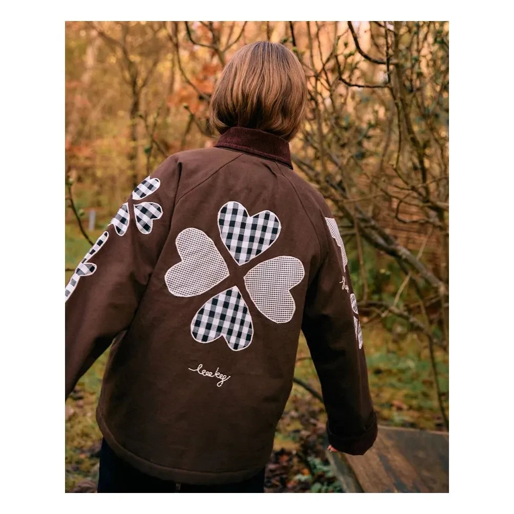 SISSEL EDELBO - Lillibeth Organik Pamuk Ceket | Kahverengi