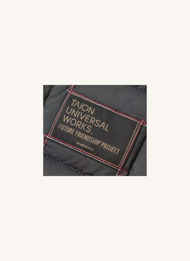 Universal Works - Universal Works x Taion Nylonjacke | Kohlegrau