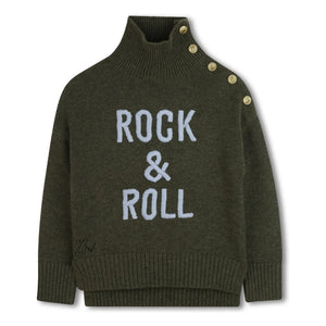 Zadig & Voltaire - Rock & Roll Wool Sweater | Khaki