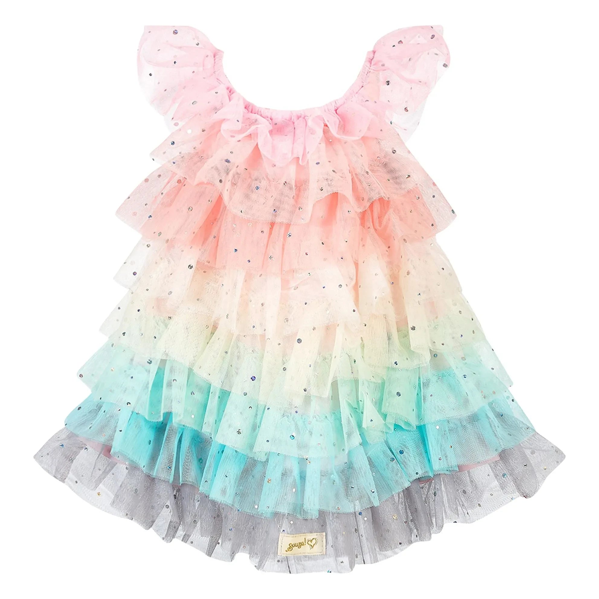 Souza - Vestido arcoíris Fenne