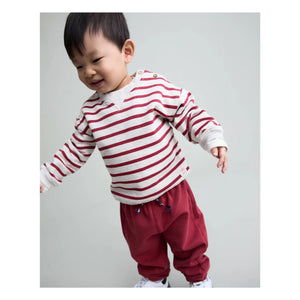Búho - Bordo Jogger Kordonlu Kadife