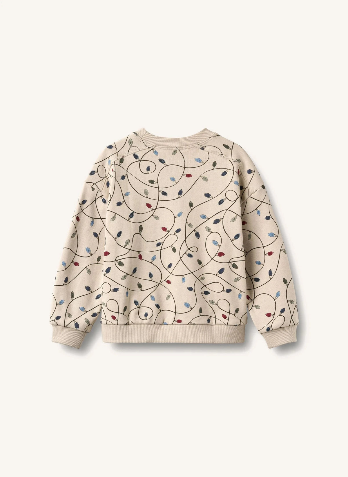 Wheat - Sandro "Guirlandes" Organik Pamuklu Sweatshirt | Krem