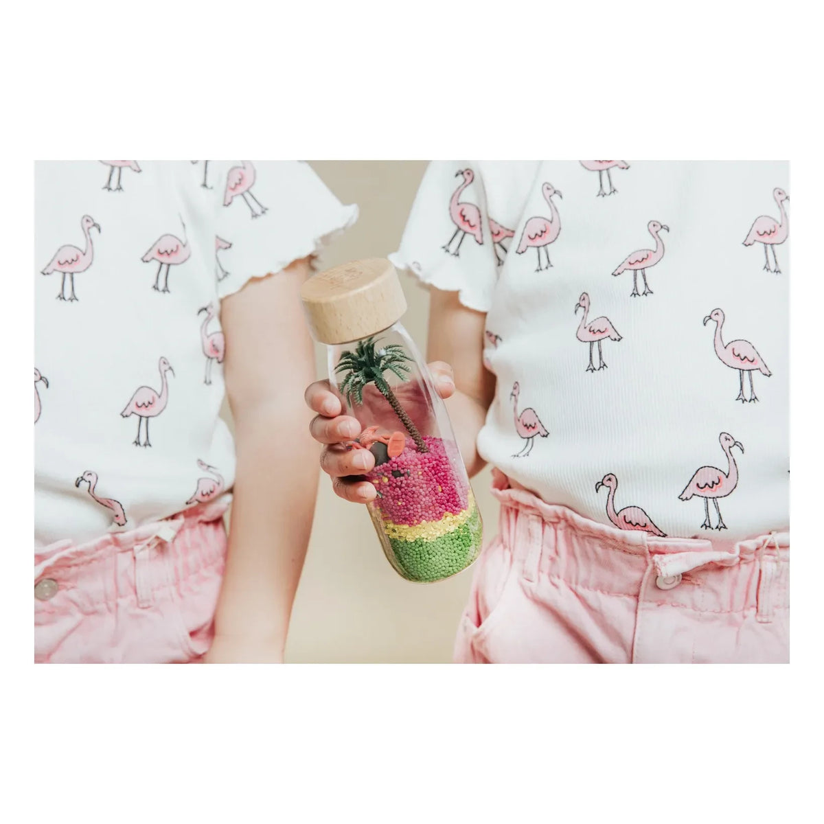 Petit Boum - Botella Sensorial Flamenco Rosa