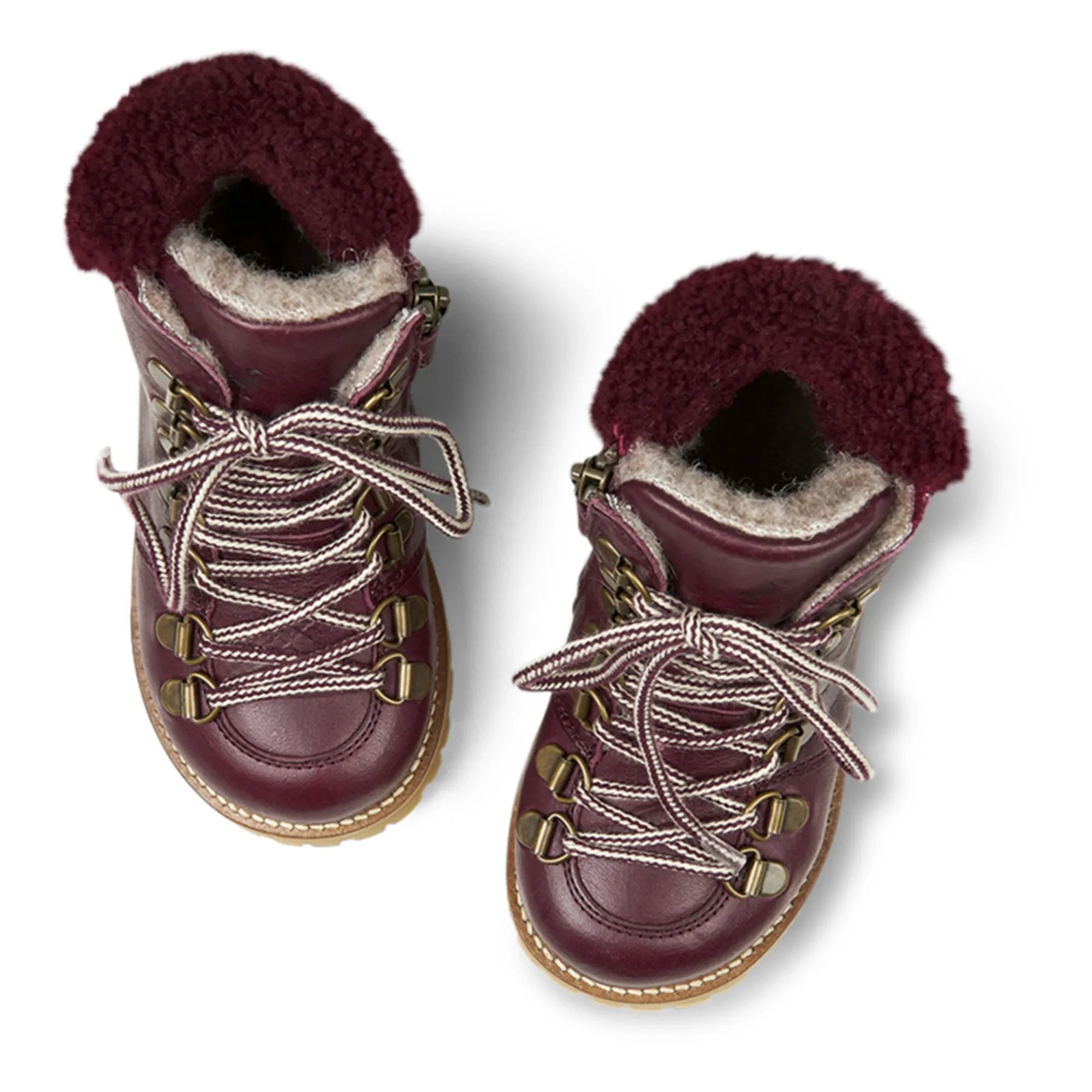 Petit Nord - Botas de invierno forradas de piel | Ciruela