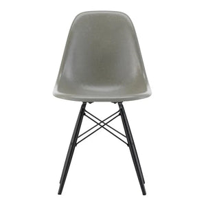 Vitra - DSW Fiberglas Sandalye - Charles & Ray Eames, 1950 | Eames Raw Umber