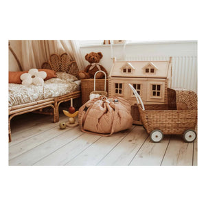 Play and Go - Noomad Tasche / Teppich - Blumenmuster
