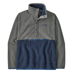 Patagonia - Retro Pile Fleece 1/2 Snap recycelte Fasern | Blau
