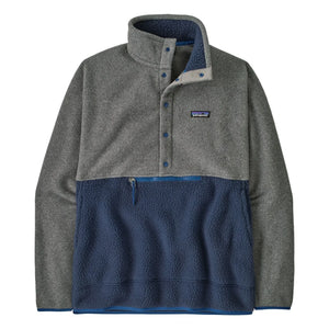 Patagonia - Retro Pile Fleece 1/2 Snap recycelte Fasern | Blau