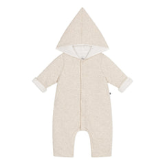 Petit Bateau - Maca Kapüşonlu Tulum | Bej
