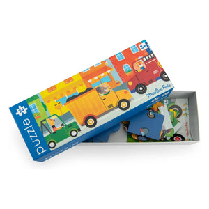 Moulin Roty - Fahrzeugpuzzle - 24 Teile