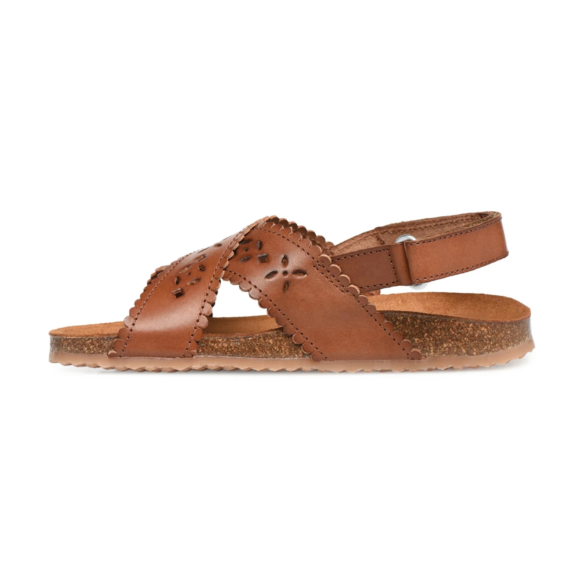 Pèpè - Two Con Me - Sandalias con tiras cruzadas perforadas | Caramelo
