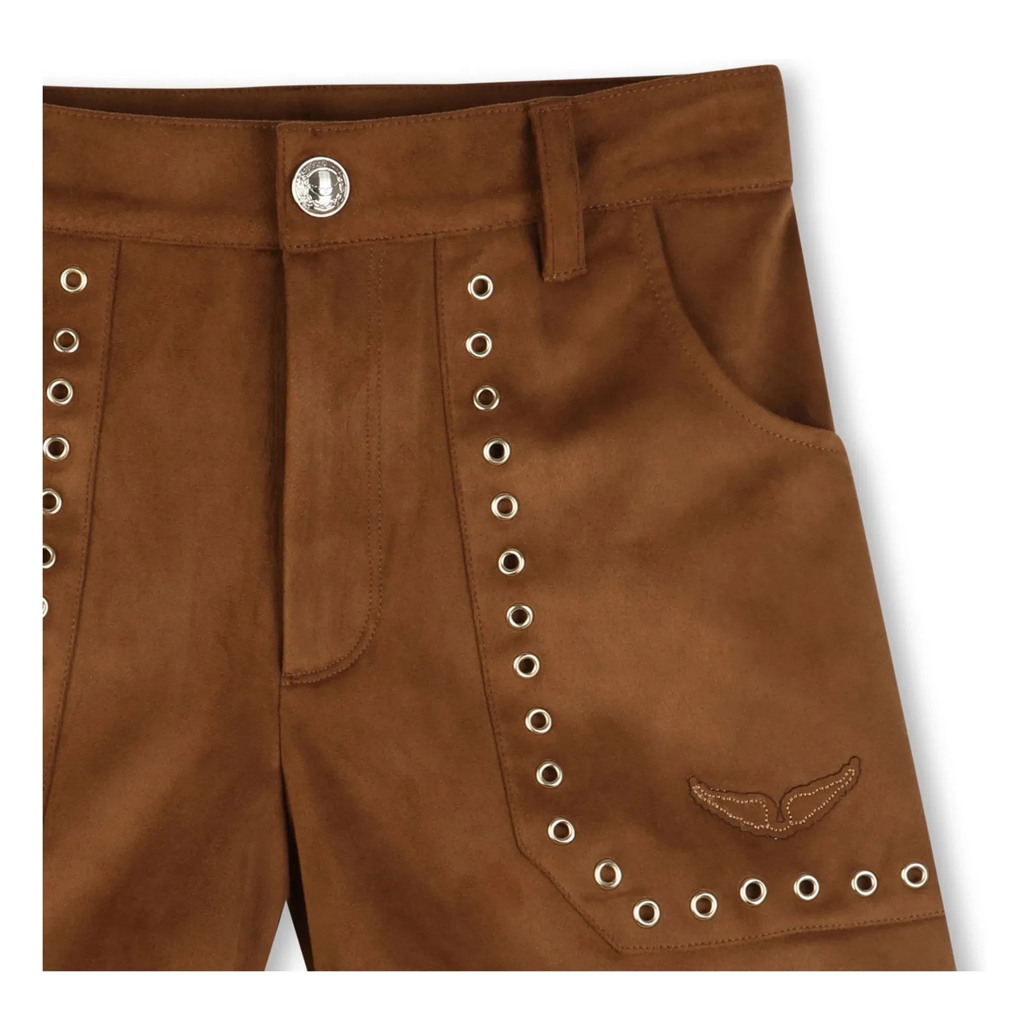 Zadig & Voltaire - Pinned Pocket Shorts | Brown