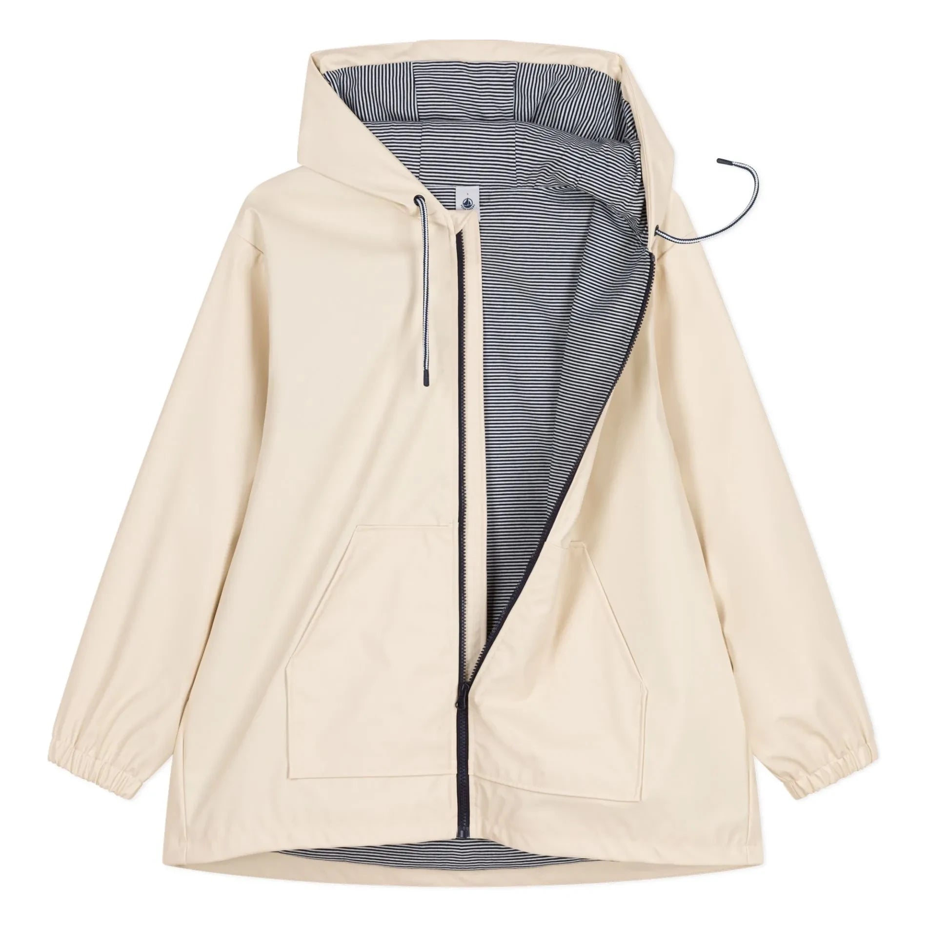 Petit Bateau - Taxine Wachsjacke | Ecru