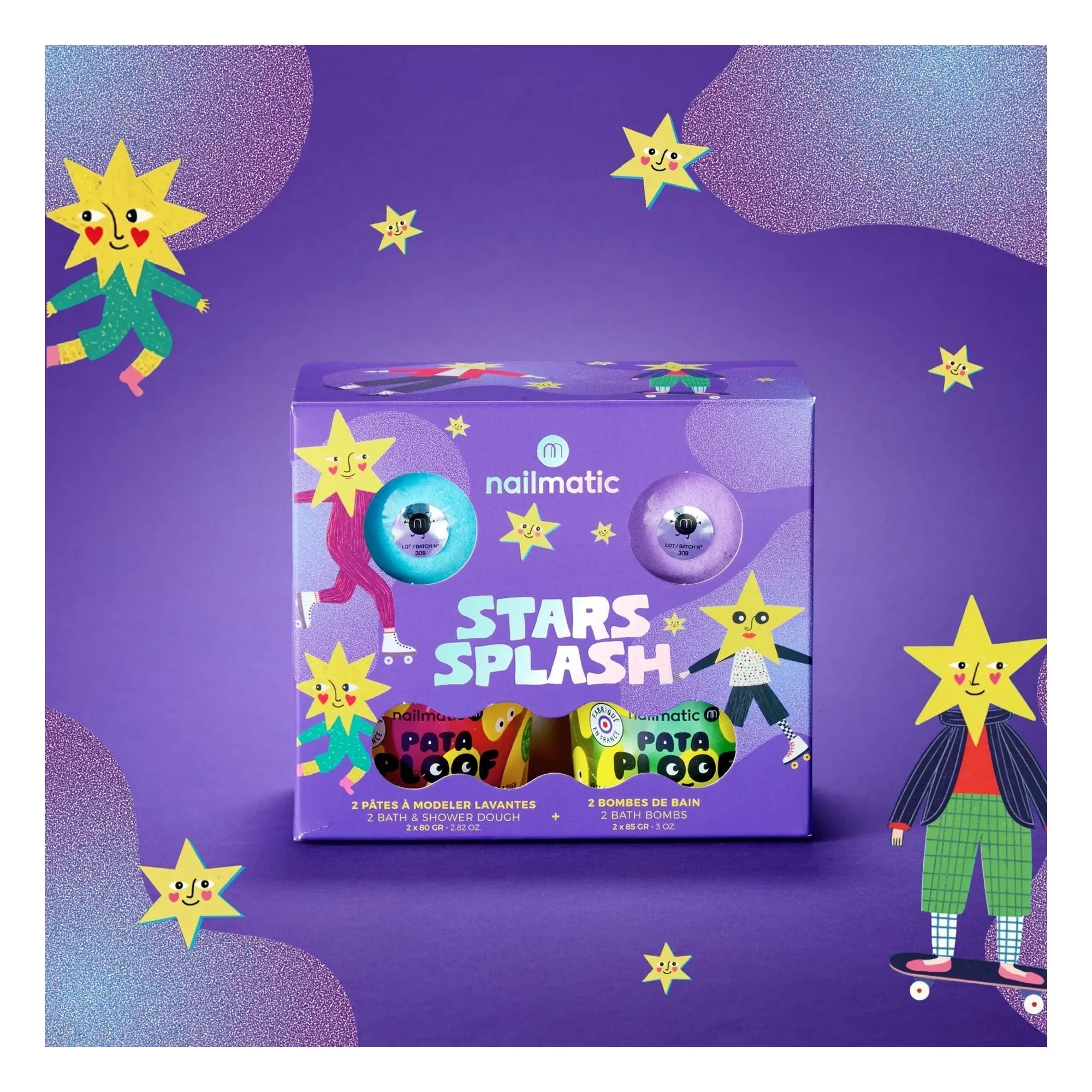 Nailmatic Kids - Stars Splash set