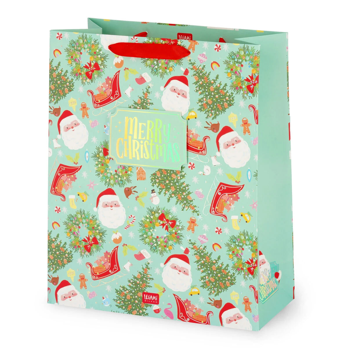 Legami - Wreath Noel Gift Çanta - Büyük