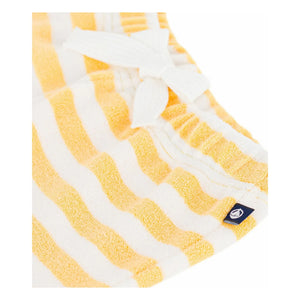 Petit Bateau - Çizgili Terry Şort | Sarı