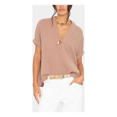 Xirena - Avery bluz | Kahverengi
