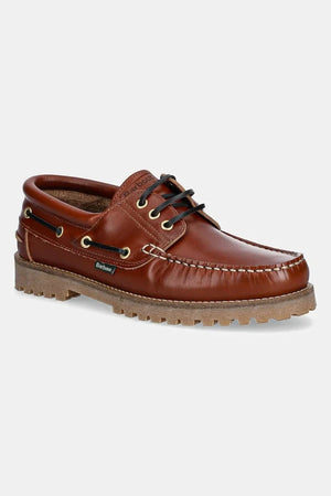 Mocasín Barbour Deck de Piel