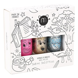 Nailmatic Kids - Trio Nagellack Féerique | Pink