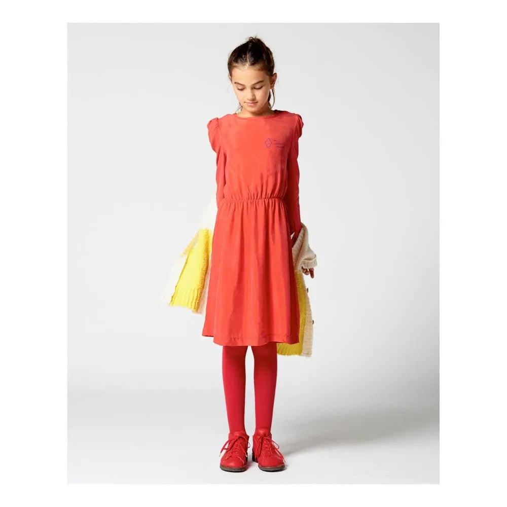 The Animals Observatory - Vestido Yunus de Cupro | Rojo