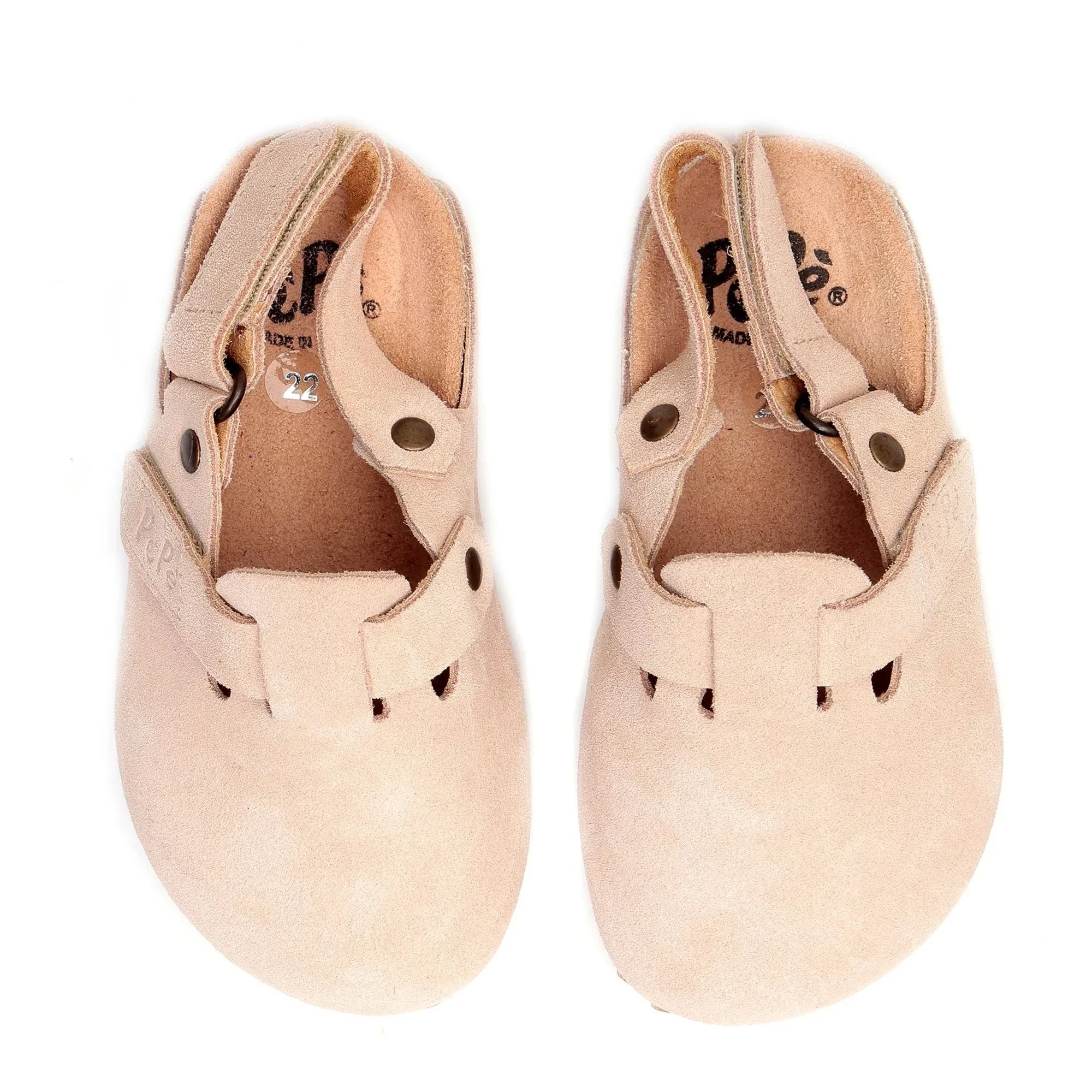 Pèpè - Scratch Wildleder-Pantoffeln | Beige