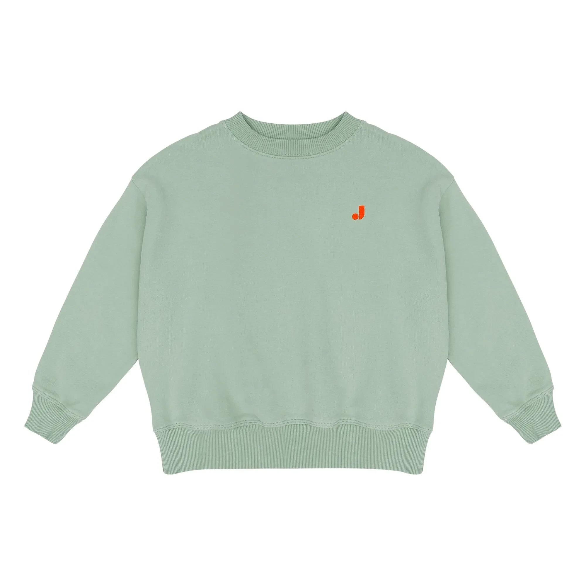 Jenest - Happy Bird Bio-Baumwoll-Sweatshirt | Mandelgrün