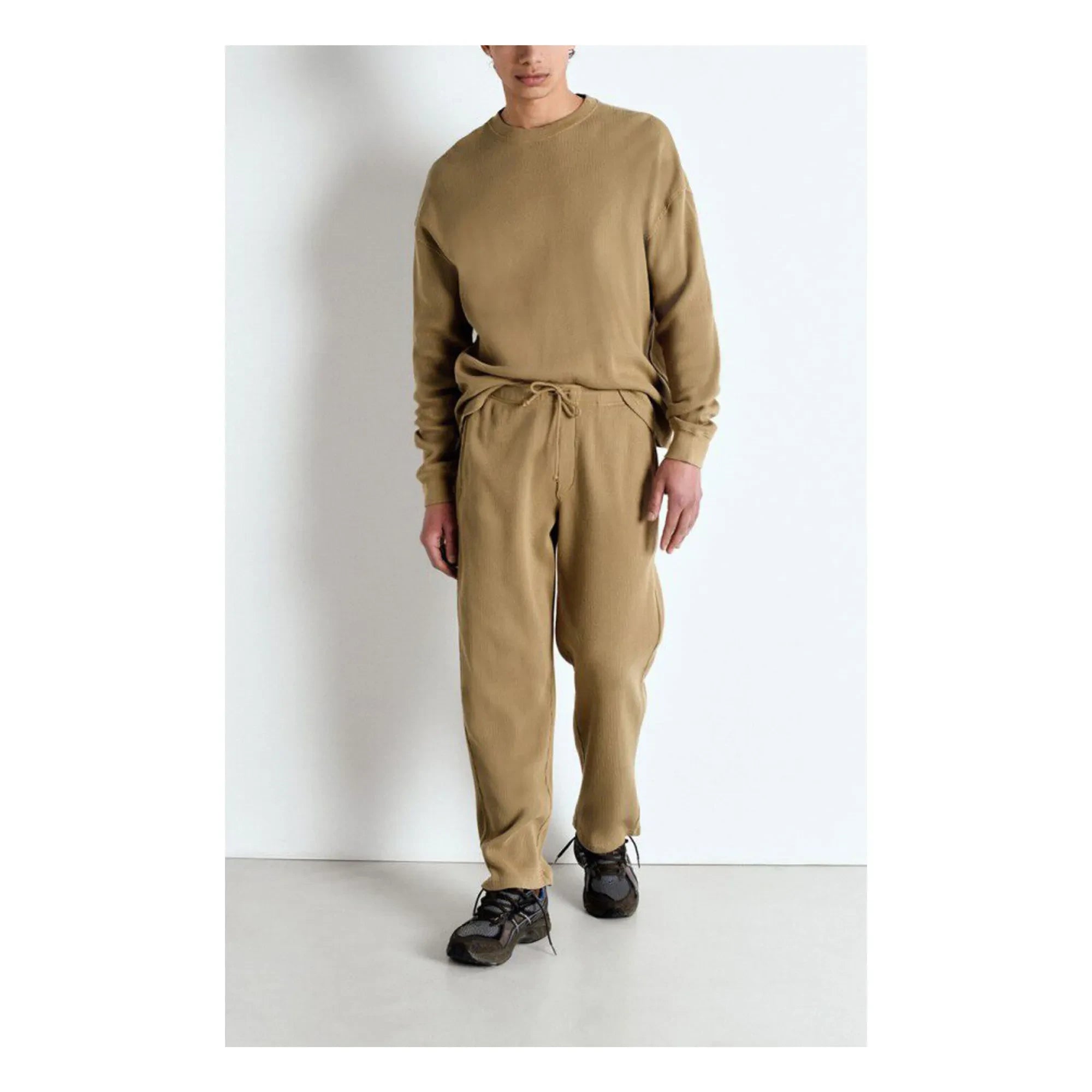 American Vintage - Ryvy organik pamuk sweatshirt | Bej