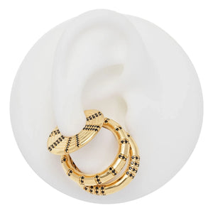 Sigal - Earcuff Quadra | Schwarz
