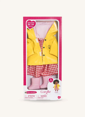 Corolle - "Vive la Pluie" Outfit | Yellow