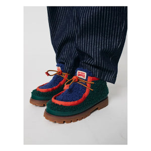 Bobo Choses - Wallabee Sherpa Derby Schuhe - Bobo Choses x Camper | Grün