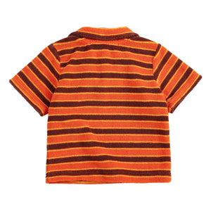 Bobo Choses - Polo de rayas para bebé | Naranja