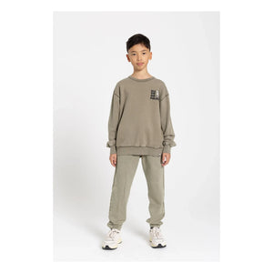 Hundred Pieces - Ryde organik pamuklu sweatshirt | Haki