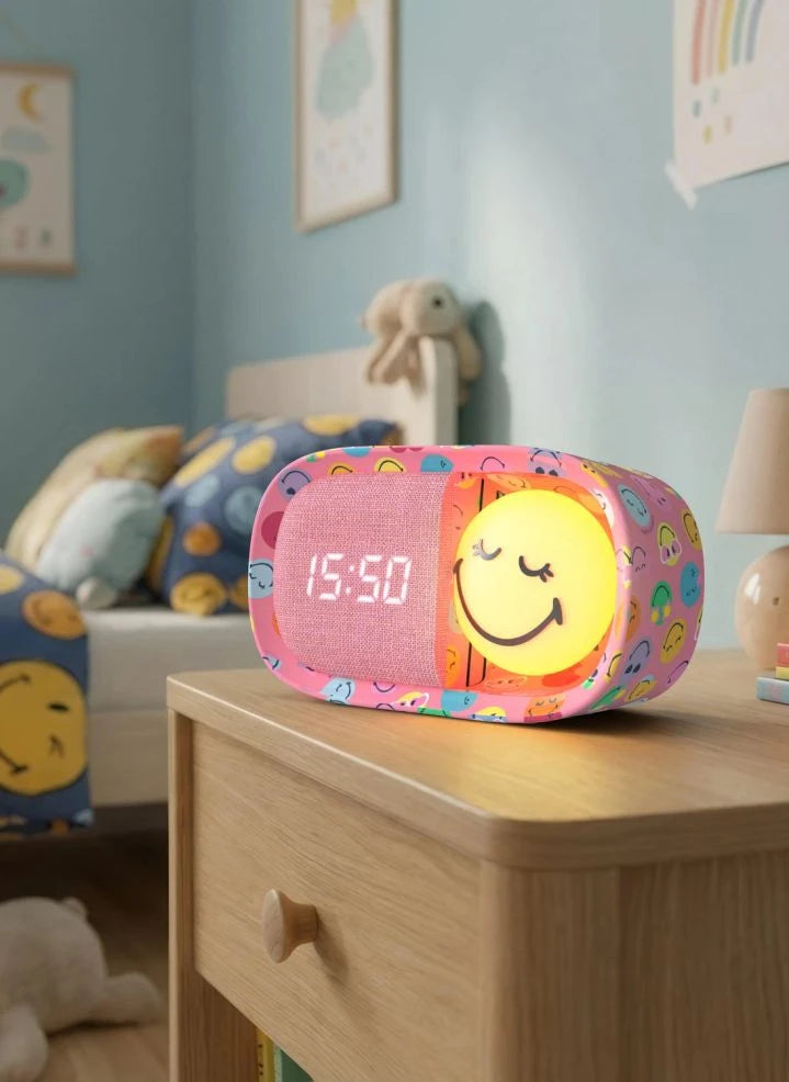 MOB - Dreamy Alarm Clock - MOB x Smiley World | Rosa