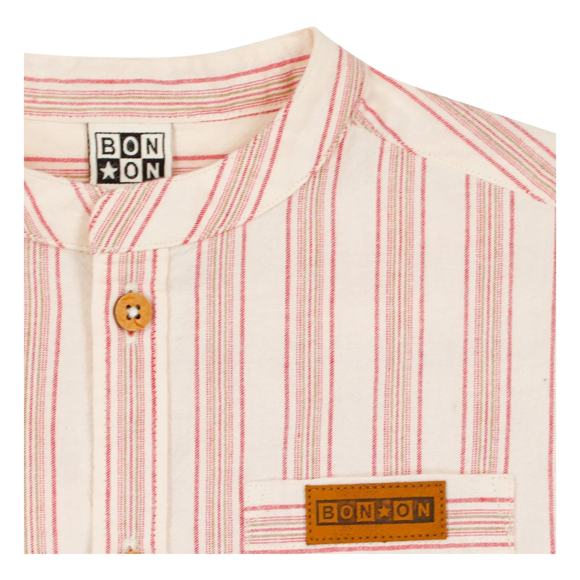 Bonton - Never Camisa a rayas | Crema