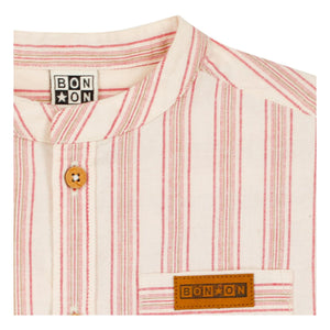Bonton - Never Camisa a rayas | Crema