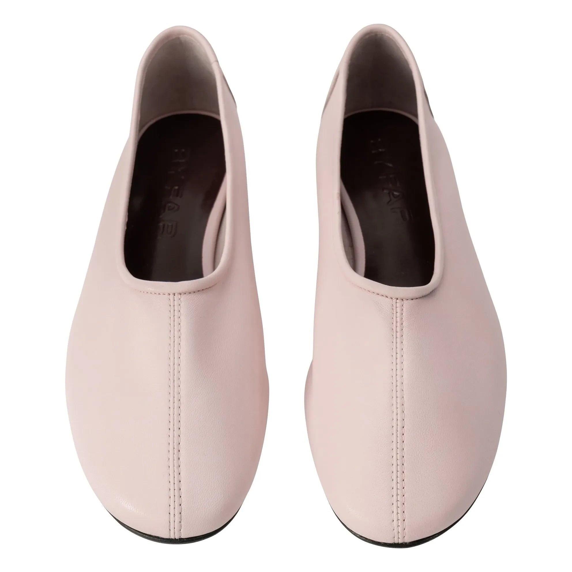 BY FAR - Ballerina Shoes Prudence Leather | Light Pink