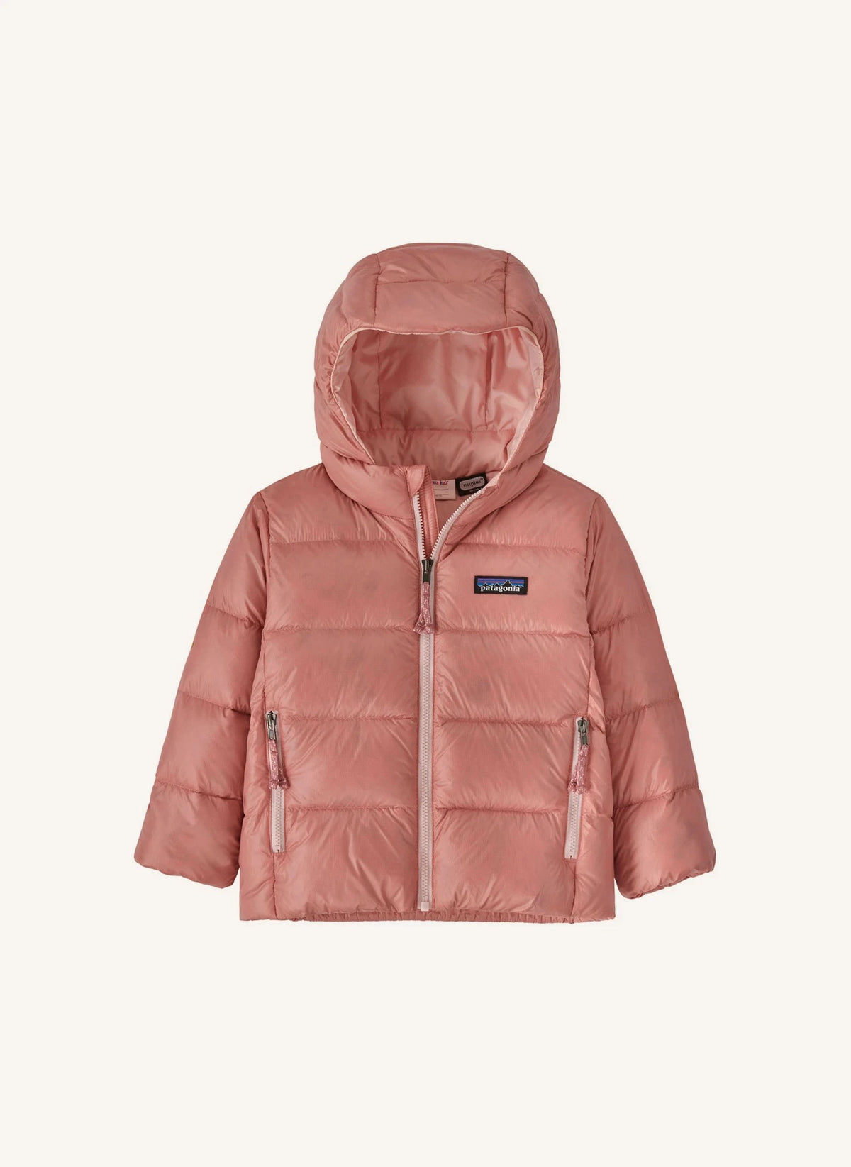 Patagonia - Geri Dönüştürülmüş Kaz Tüyü Kapüşonlu Dolgulu Mont | Pembe