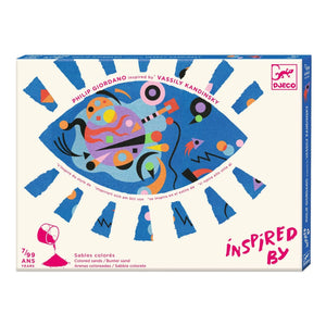 Djeco - Abstract Colorful Sand Activity Set